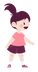 Girls Tshirt with shorts