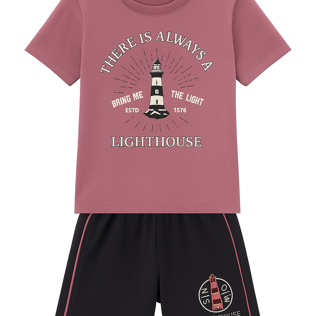 Cucumber Club Boys' Lighthouse Set - Brown & Black