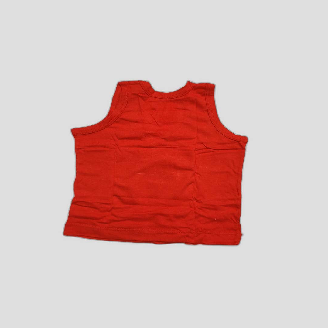 Unisex Kids Cotton Vests – Multicolour Pack, Fun Prints