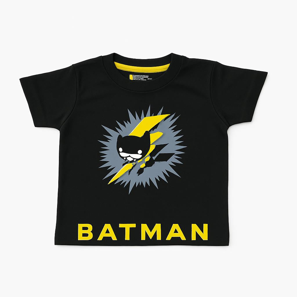 Boys Black Batman Graphic T-Shirt