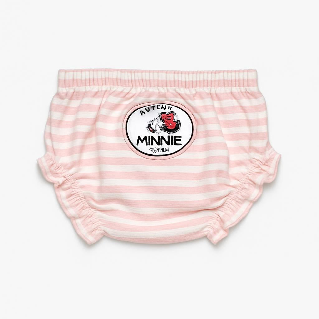 Girls' Minnie Mouse Cotton Panties – Assorted Prints, 6-Pack