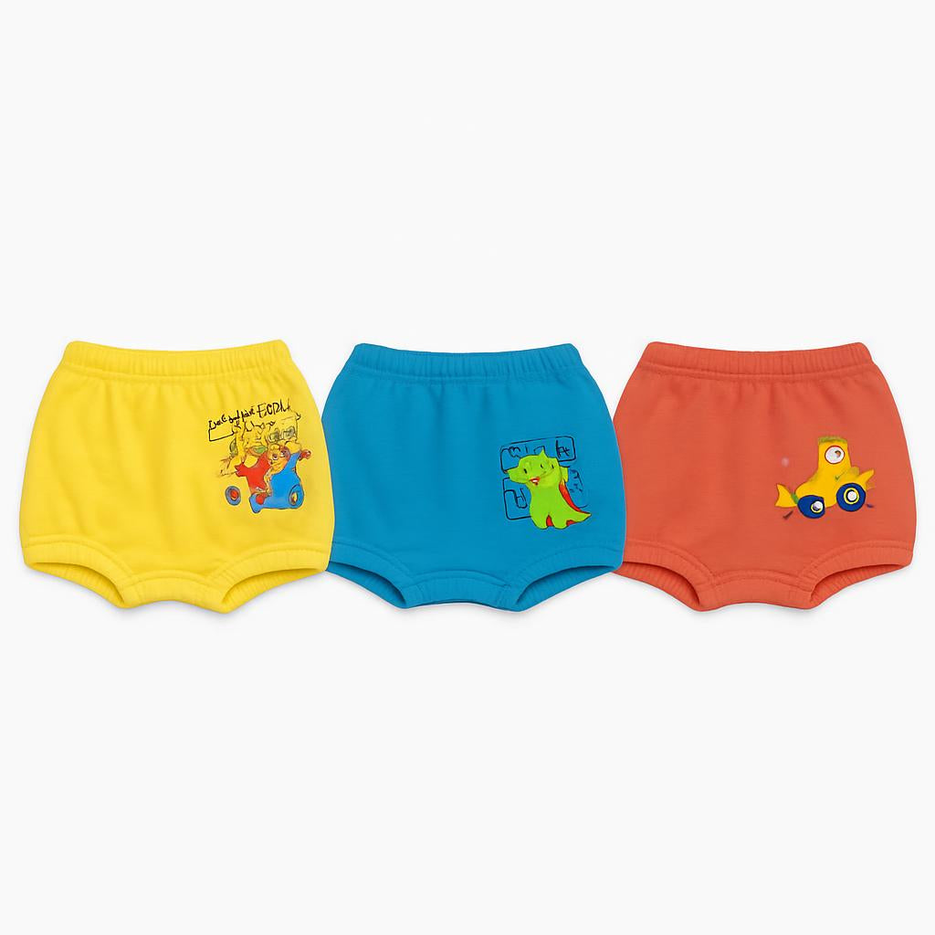Unisex Cotton Trunk Shorts – Fun Prints, Assorted Colors