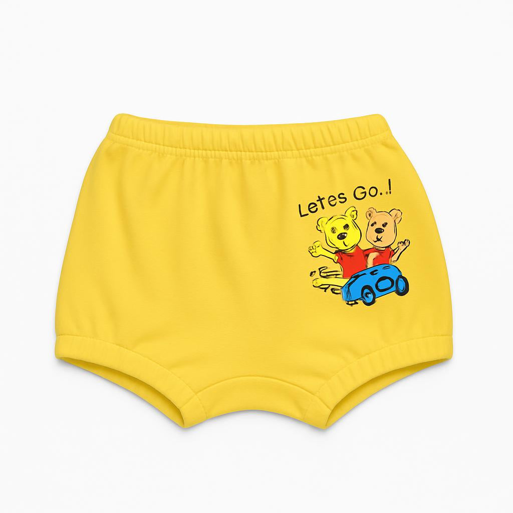 Unisex Cotton Trunk Shorts – Fun Prints, Assorted Colors