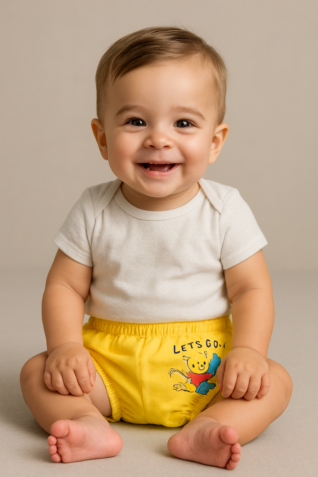 Unisex Cotton Trunk Shorts – Fun Prints, Assorted Colors