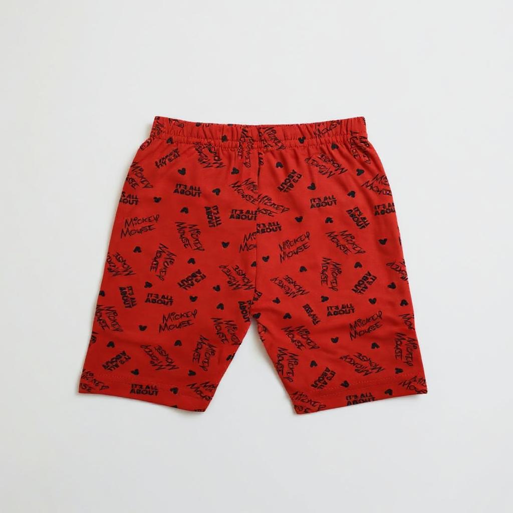 Boys' Red Capri Pants – Stylish & Comfortable Fit