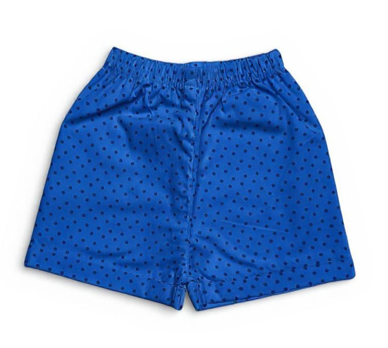 Girls' Classic Blue Shorts – Everyday Comfort & Style